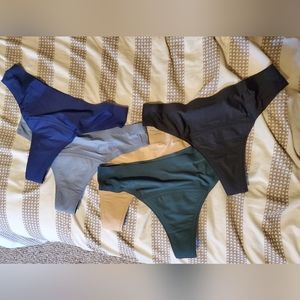 Set of 5 Super Leakproof Thongs NWOT